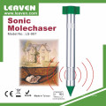 Effective sonic electronic mole repeller